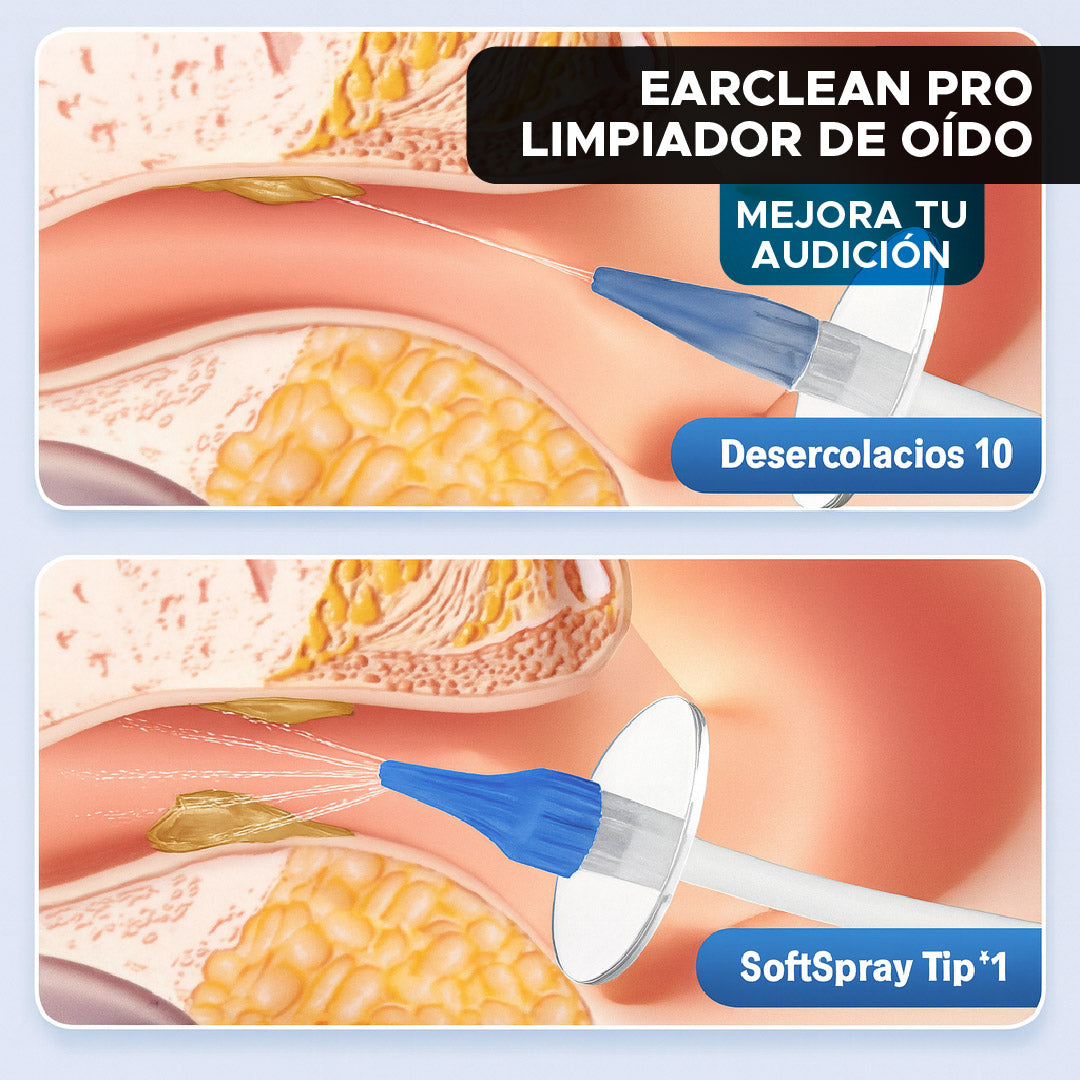 👂✅ EarClean Pro Limpiador de oído, escucha con claridad 👂✨