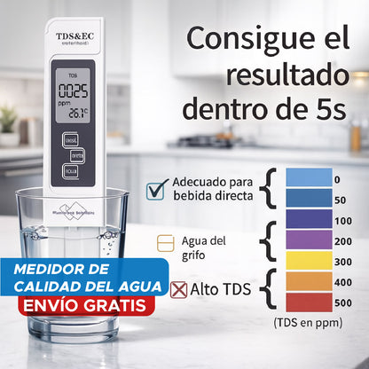 🌊💧 AQUACHECK MEDIDOR DE CALIDAD DE AGUA 💦🌎