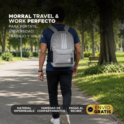 🔥🚀 Morral Adidas Premium Waterproof 💻✨