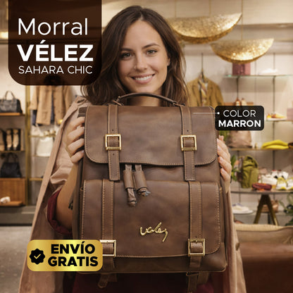 🌟 Morral Sahara Chic 👜✨Cuero vegano de alta calidad