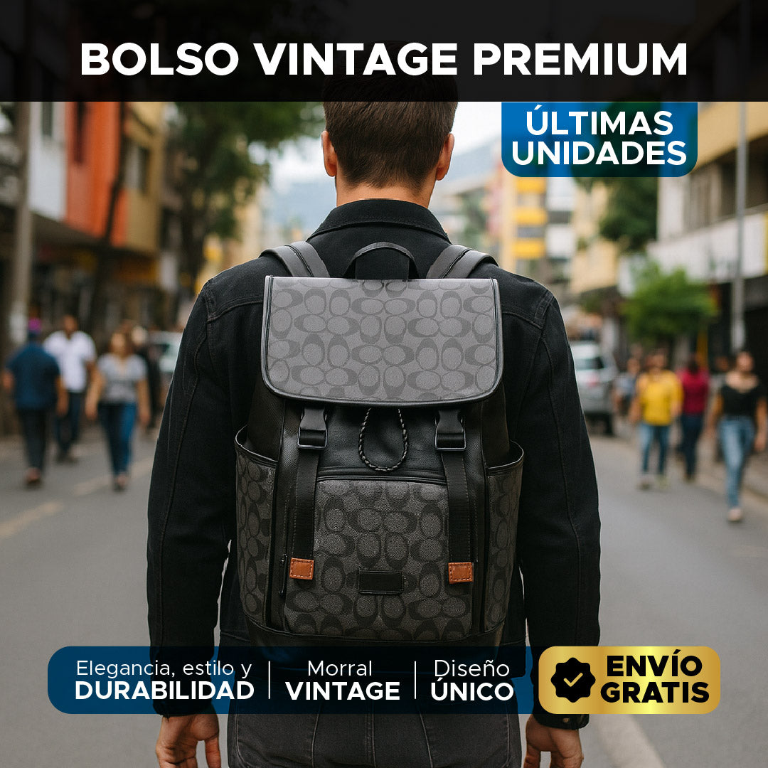 👜BOLSO VINTAGE PREMIUM – Estilo, Elegancia y Durabilidad 😎