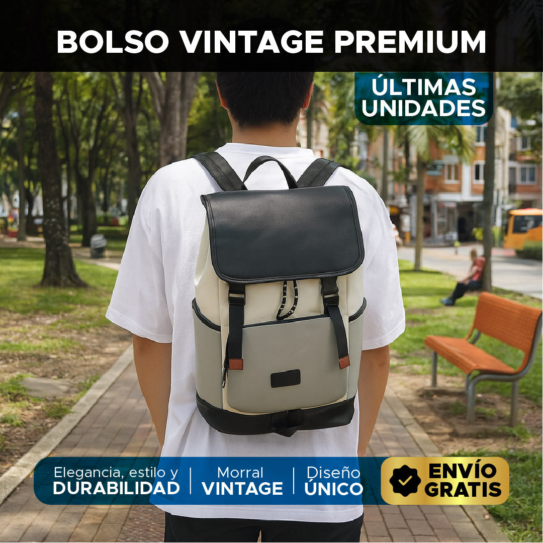 👜BOLSO VINTAGE PREMIUM – Estilo, Elegancia y Durabilidad 😎