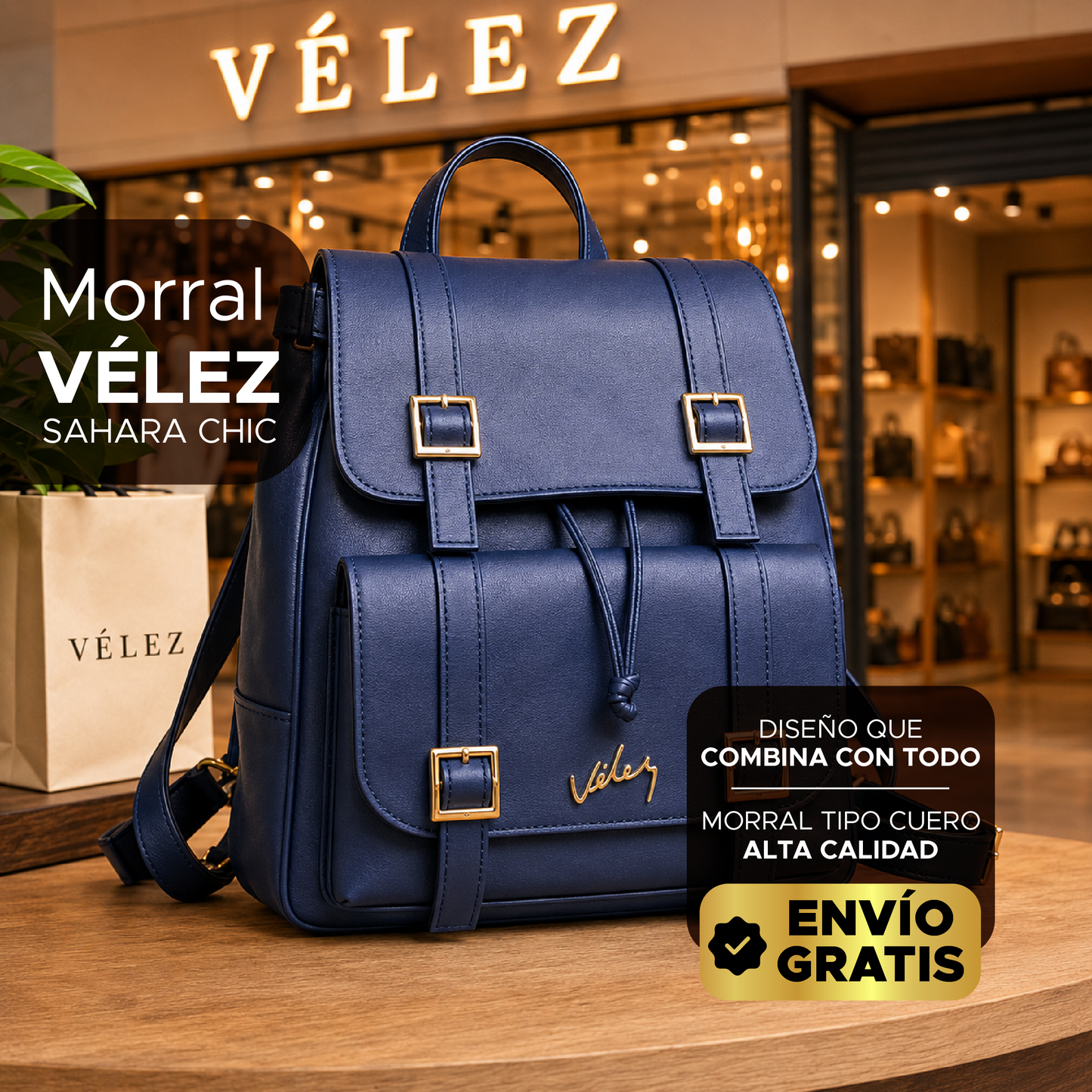 Bolso Velez Sahara ✨ Estilo y diseño