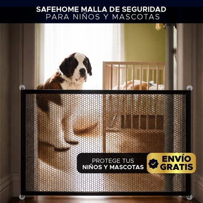 👶🐾 SafeHome™ Malla de Seguridad para Niños y Mascotas🚸🐕
