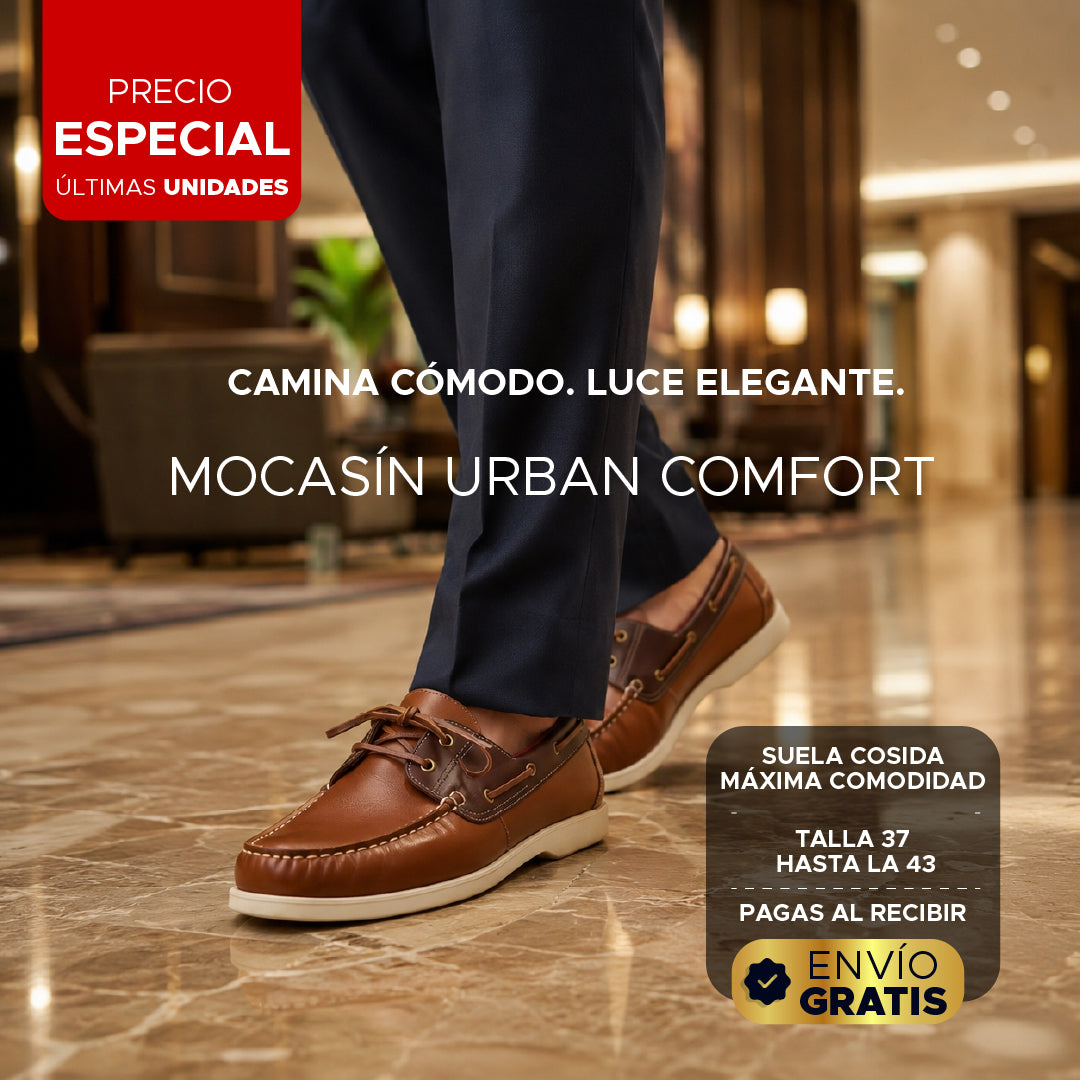 ✨ Mocasín Urban Comfort para Hombre👞