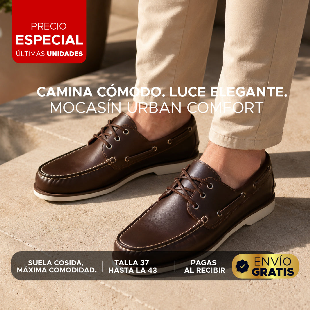 ✨ Mocasín Urban Comfort para Hombre👞