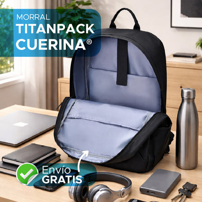 🎯 TitanPack Cuerina impermeable de alta calidad💦✅