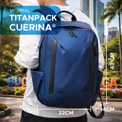 🎯 TitanPack Cuerina impermeable de alta calidad💦✅