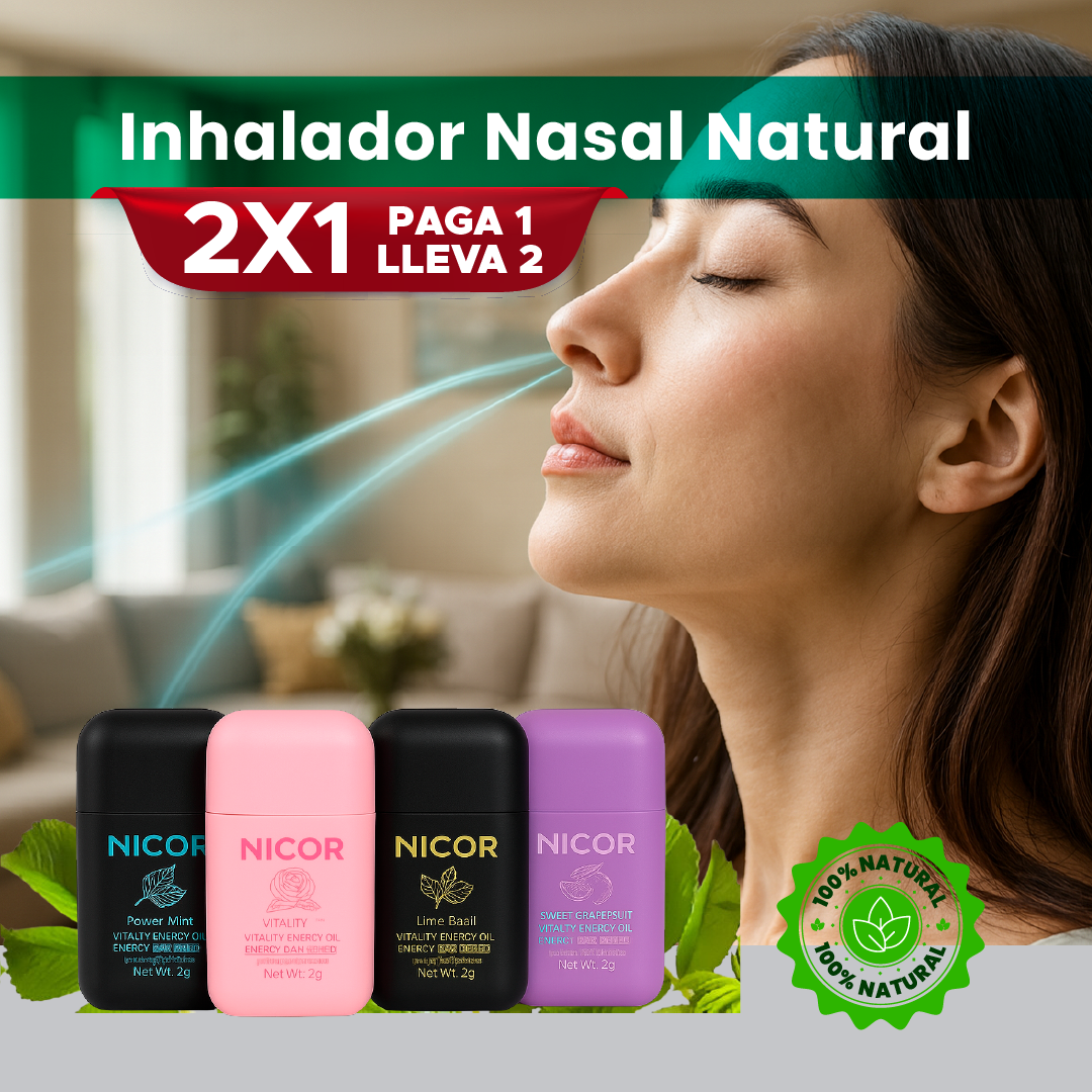 🌬️ AIRBOOST™ INHALADOR NASAL – ENERGÍA Y ALIVIO AL INSTANTE ⚡