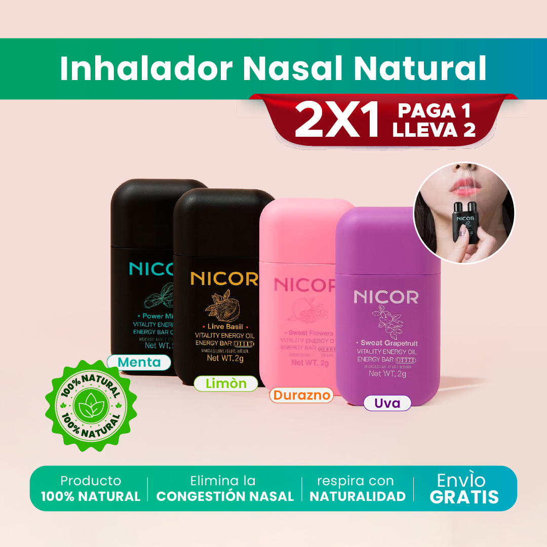 🌬️ AIRBOOST™ INHALADOR NASAL – ENERGÍA Y ALIVIO AL INSTANTE ⚡