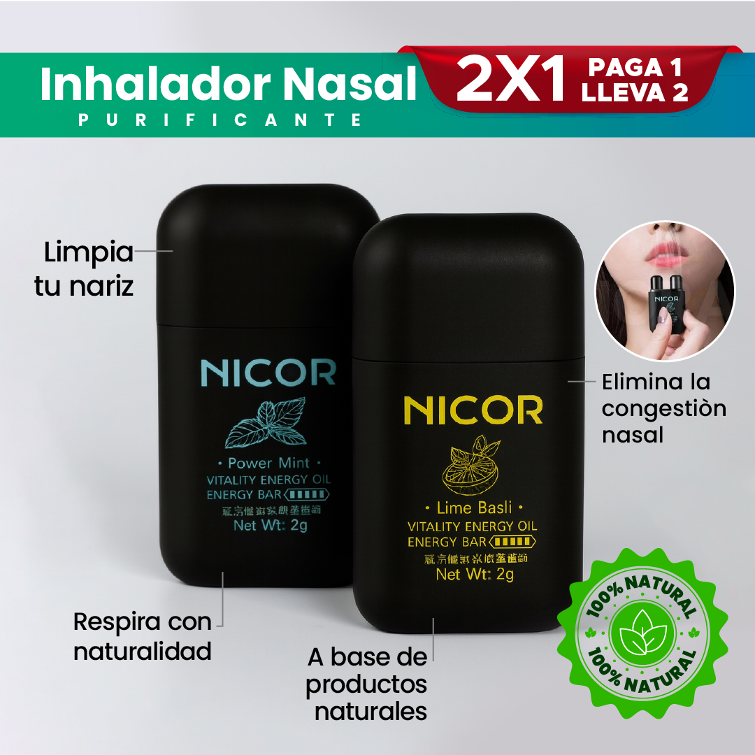🌬️ AIRBOOST™ INHALADOR NASAL – ENERGÍA Y ALIVIO AL INSTANTE ⚡