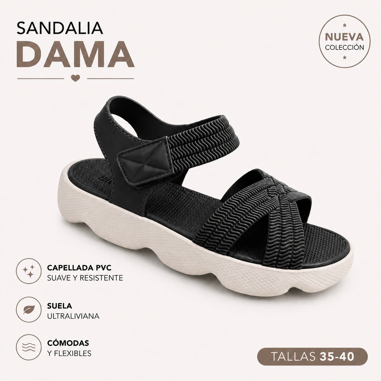 ✨👡 Sandalias BellaWalk | Elegancia, Comodidad y Estilo en Cada Paso 👡✨