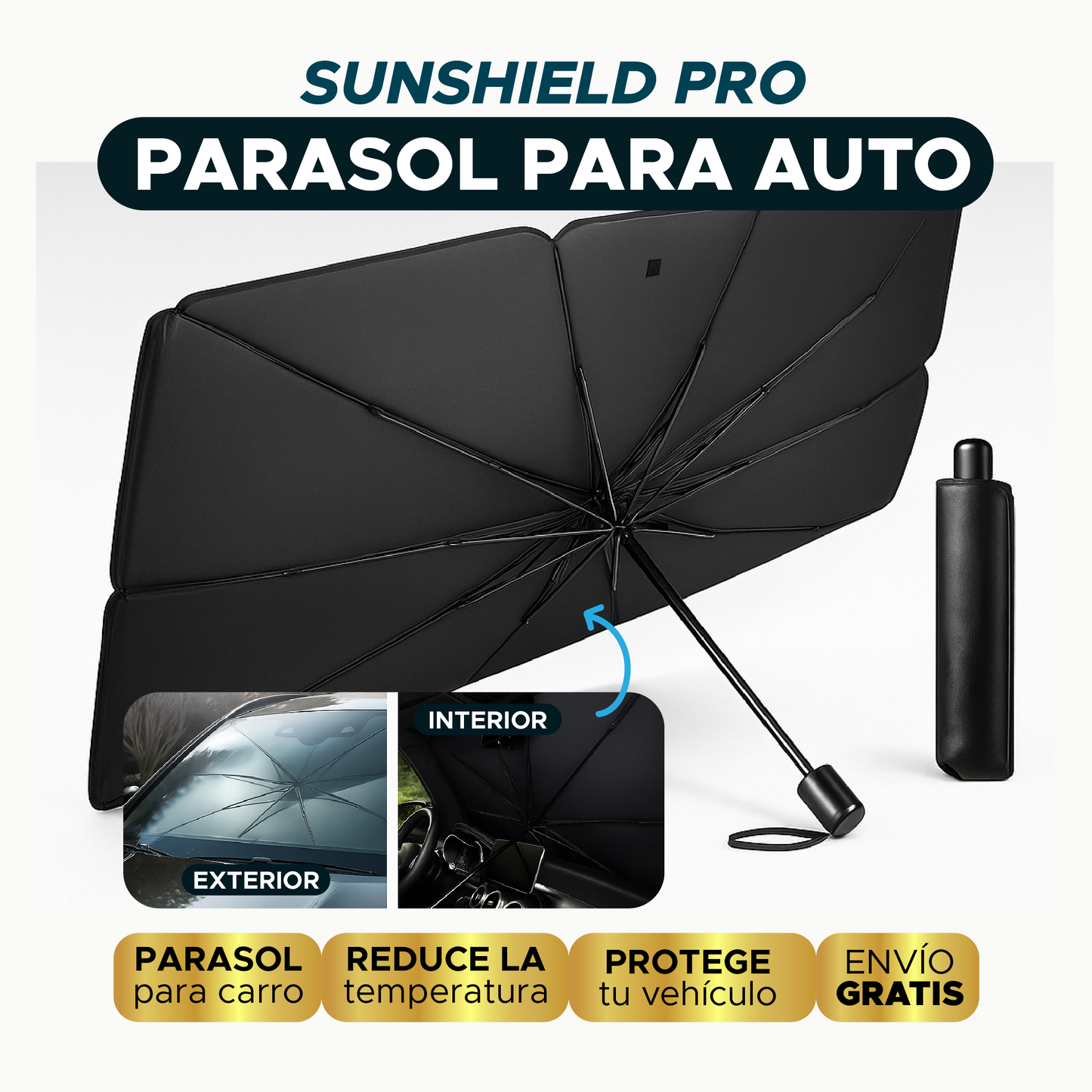 🔆 Parasol Portátil SunShield Pro para Auto 🚘