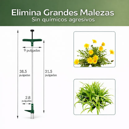 🛠️✨ 🌱 PINZAS DE ACERO PARA ARRANCAR MALEZA DE RAÍZ 💪🌿✨