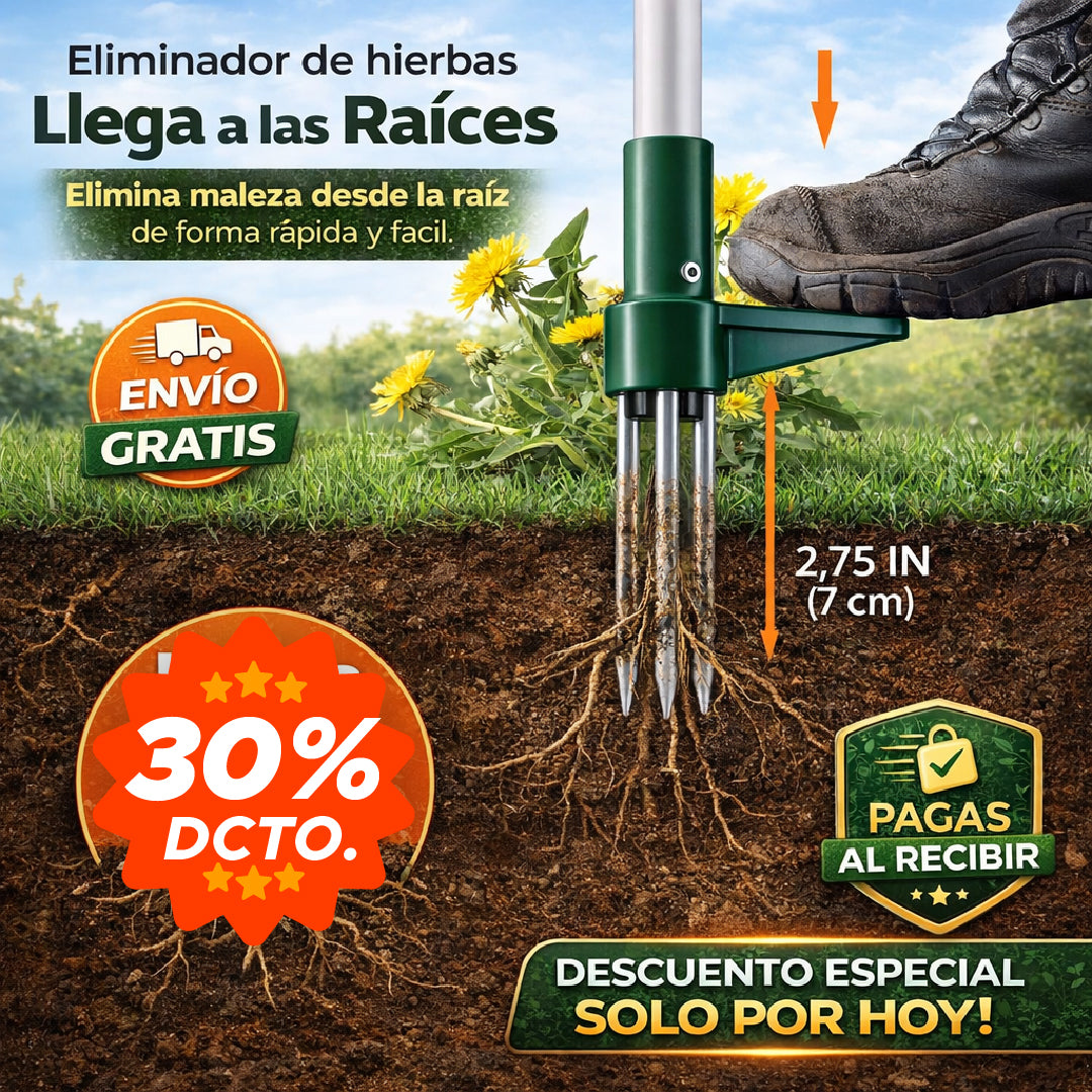 🛠️✨ 🌱 PINZAS DE ACERO PARA ARRANCAR MALEZA DE RAÍZ 💪🌿✨