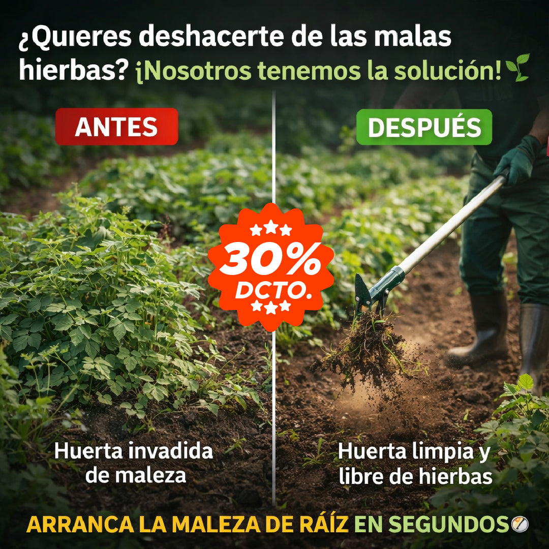🛠️✨ 🌱 PINZAS DE ACERO PARA ARRANCAR MALEZA DE RAÍZ 💪🌿✨