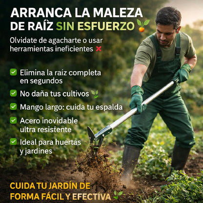🛠️✨ 🌱 PINZAS DE ACERO PARA ARRANCAR MALEZA DE RAÍZ 💪🌿✨