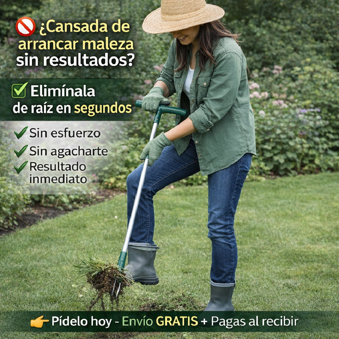 🛠️✨ 🌱 PINZAS DE ACERO PARA ARRANCAR MALEZA DE RAÍZ 💪🌿✨