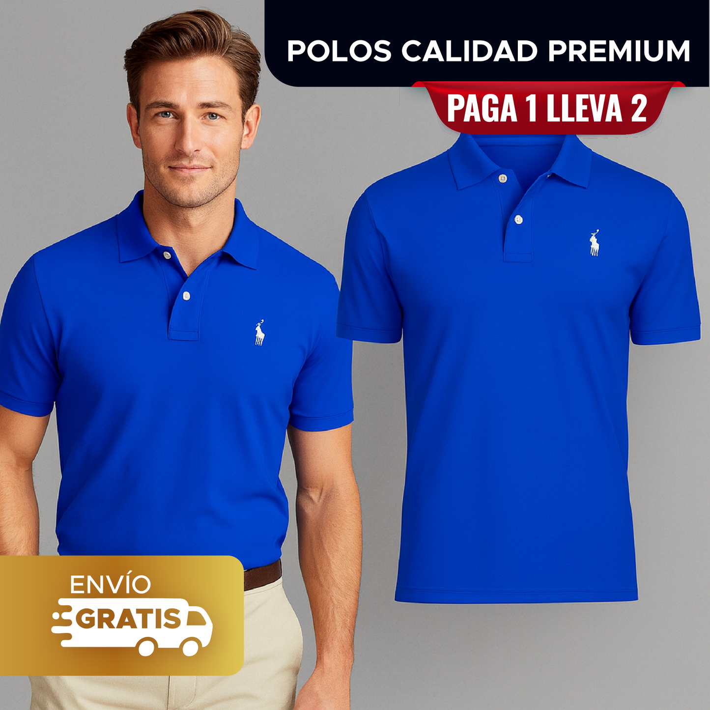 🧥 Polo Premium ¡PAGA 1 Y LLEVA 2¡ 🚀