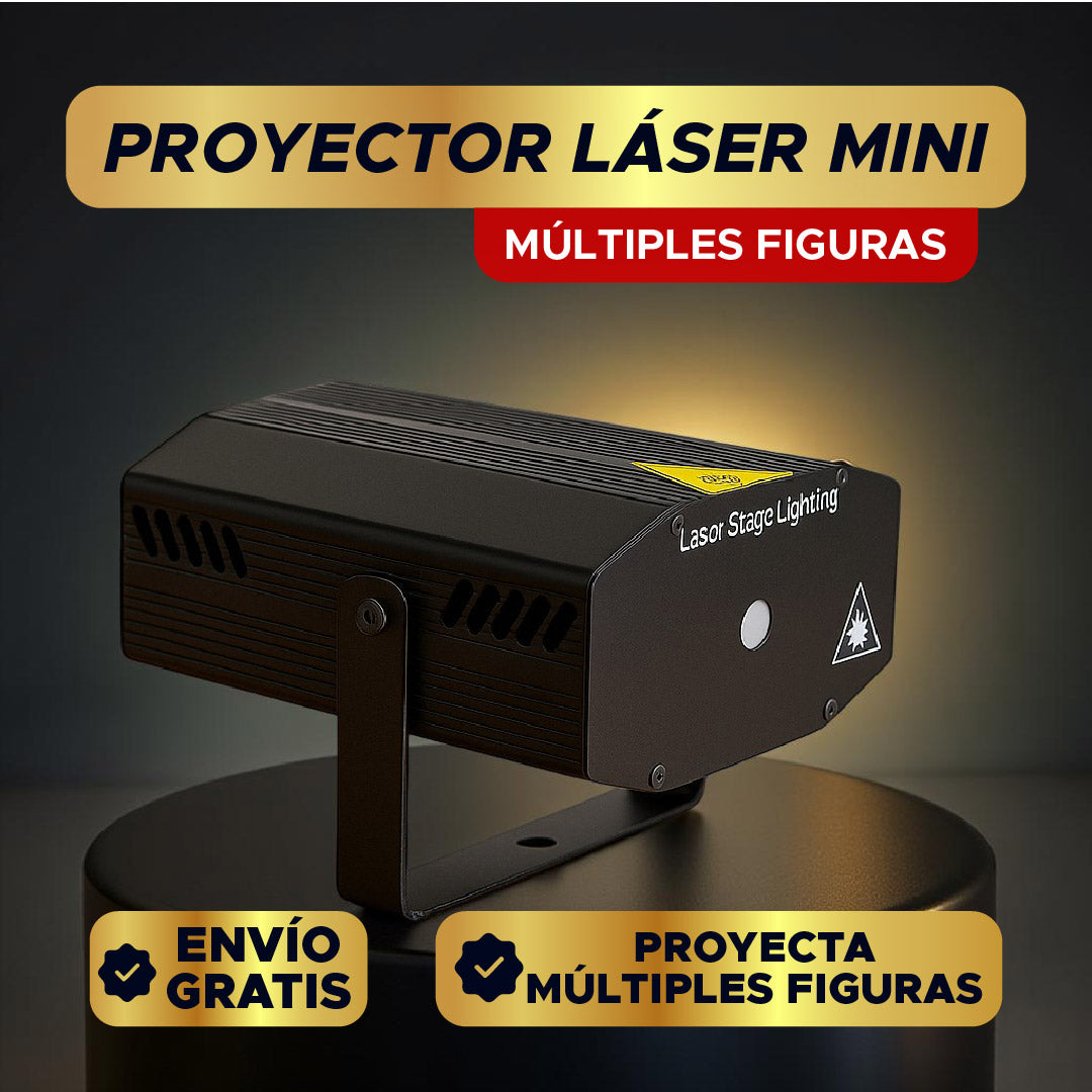 ⭐PROYECTOR LASER MINI ⚡ Shows de Luces en Segundos 🌌