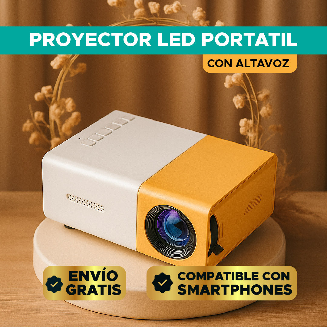 ✨ 🎥 PROYECTOR LED PORTATIL HD CON ALTAVOZ🎬 ⭐