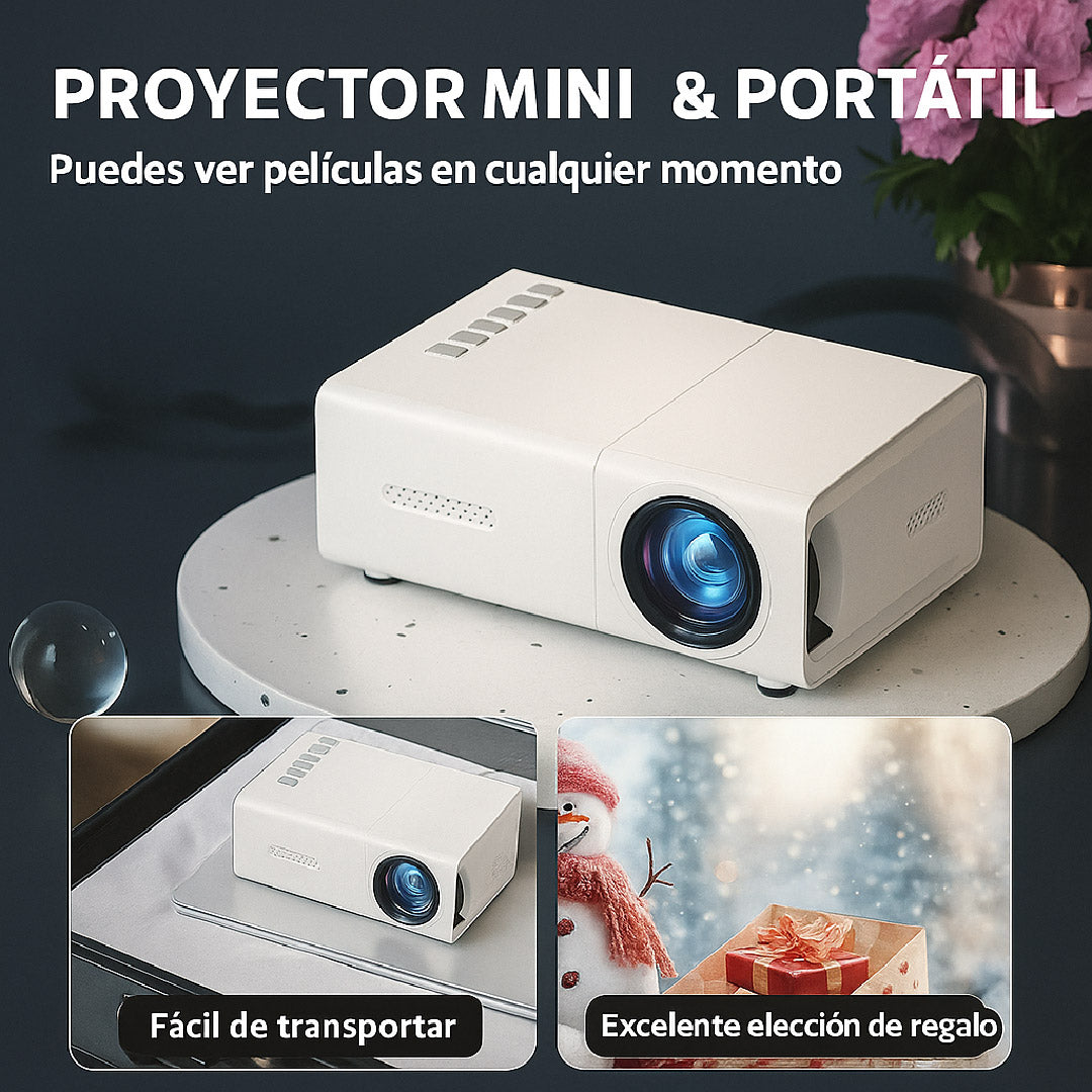 ✨ 🎥 PROYECTOR LED PORTATIL HD CON ALTAVOZ🎬 ⭐