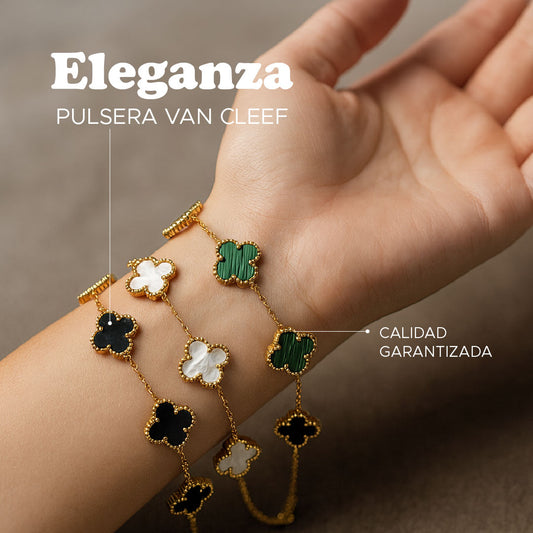 🌟✨ Eleganza™ Pulsera con Baño de Oro 18K ✨ 🌟
