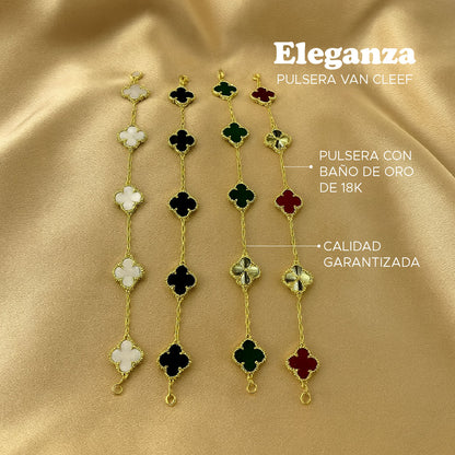 🌟✨ Eleganza™ Pulsera con Baño de Oro 18K ✨ 🌟