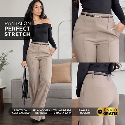 💎 Pantalón Perfect Stretch 🌟 Luce elegante, cómoda y segura todo el día 🔥