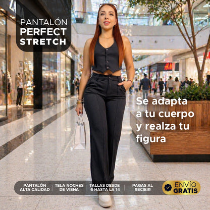 💎 Pantalón Perfect Stretch 🌟 Luce elegante, cómoda y segura todo el día 🔥
