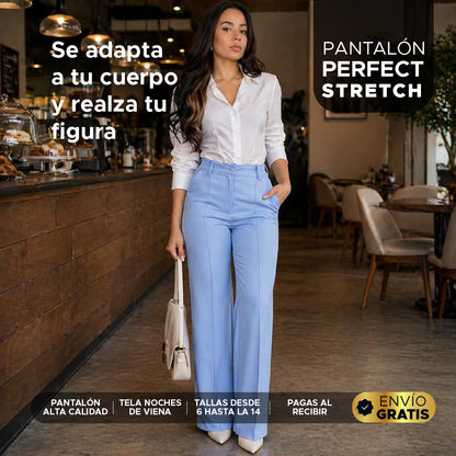 💎 Pantalón Perfect Stretch 🌟 Luce elegante, cómoda y segura todo el día 🔥