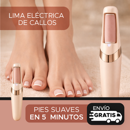 🌸Pedi Spa Set Profesional de Pedicura – Lima Eléctrica inalámbrica + Rodillos Anti durezas💎 Adiós a los talones agrietados