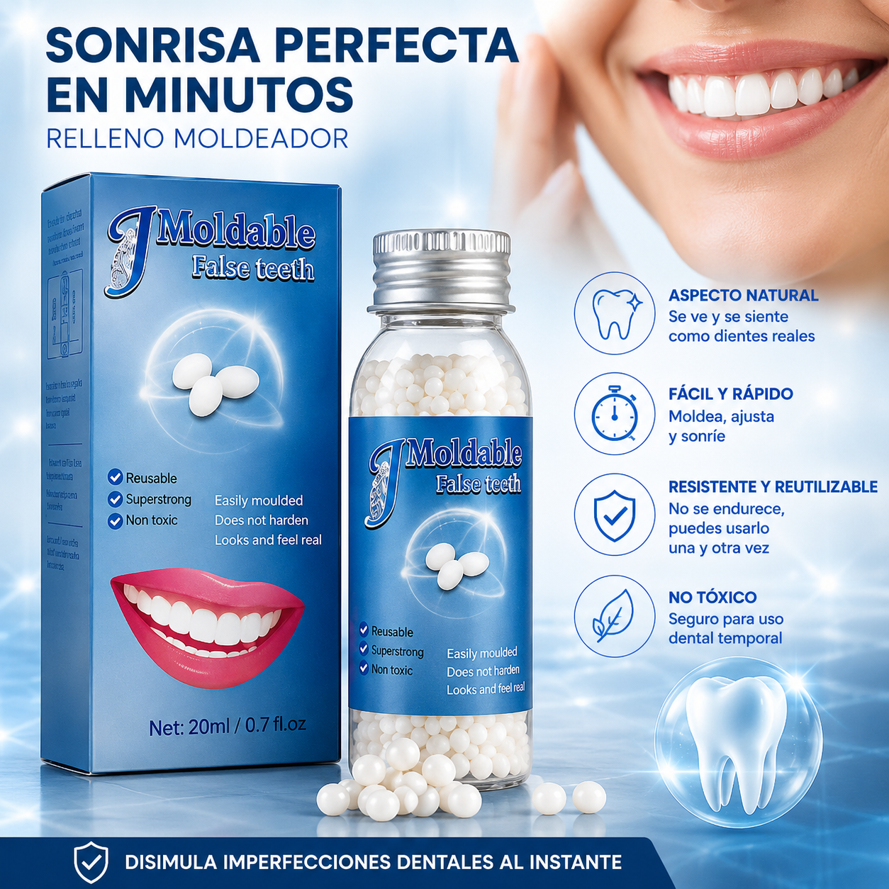 🦷✨ RELLENO RESTAURADOR DENTAL – SONRÍE SIN COMPLEJOS 💎🦷