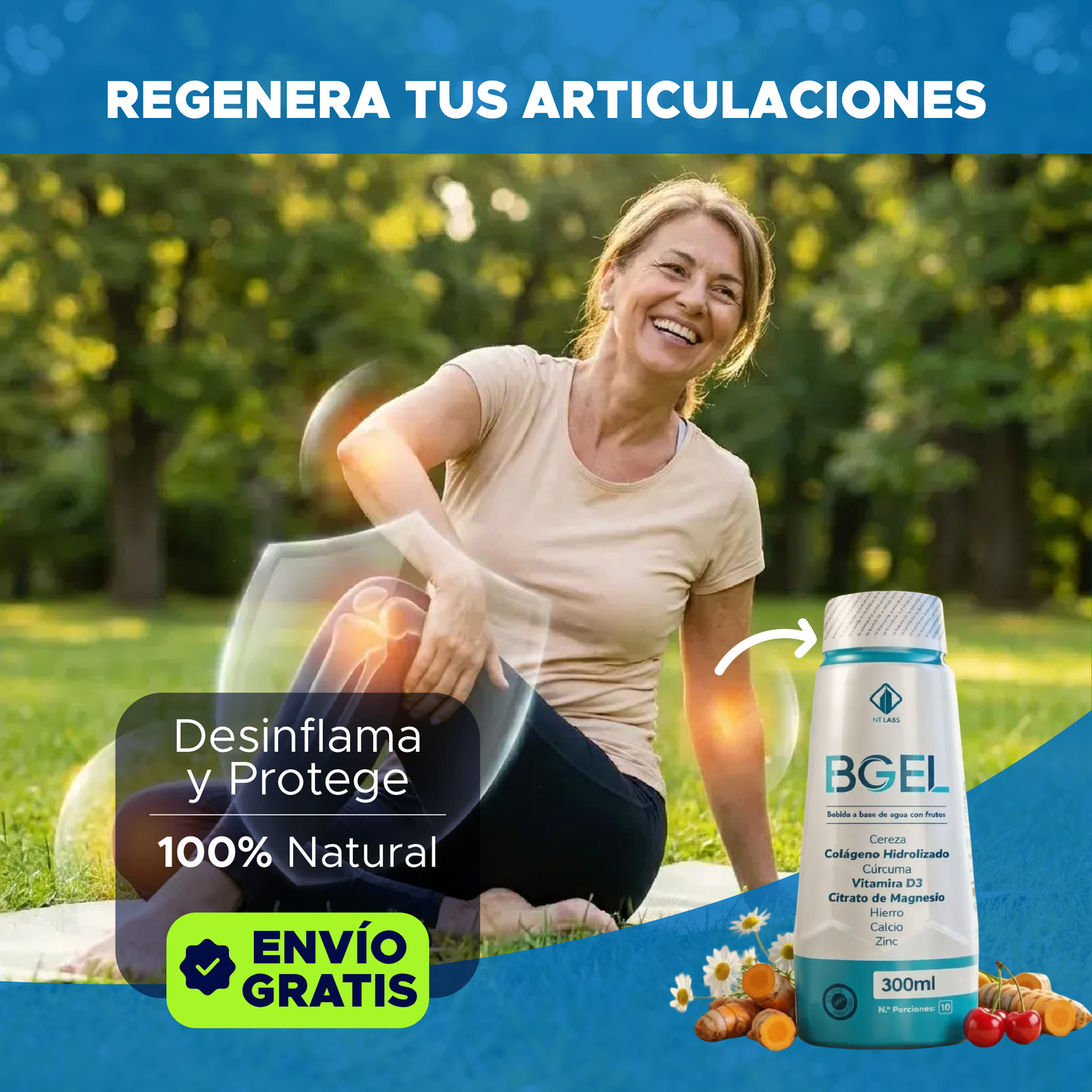 BGEL 🦴✨💚 REGENERADOR DE CARTÍLAGOS 100% NATURAL 💚✨🦴