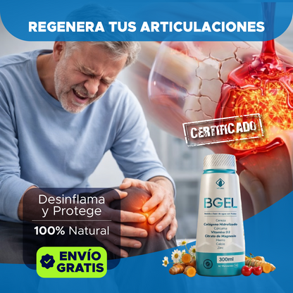 BGEL 🦴✨💚 REGENERADOR DE CARTÍLAGOS 100% NATURAL 💚✨🦴