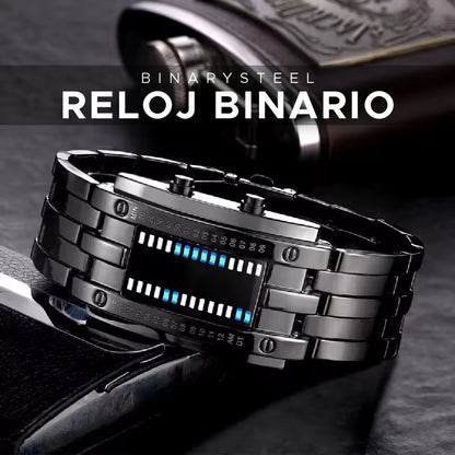 ⚡⌚ BinarySteel Reloj Binario de Acero ⌚⚡