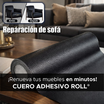 ✨ CueroFix Roll™ Cuero Adhesivo Premium 🛋️✨ Renueva tus muebles ✨