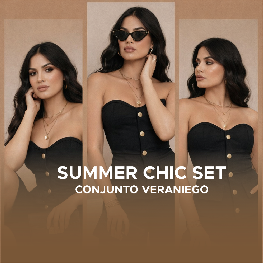 ☀️✨ SUMMER CHIC SET 🌴CONJUNTO VERANIEGO CON ESTILO ☀️✨