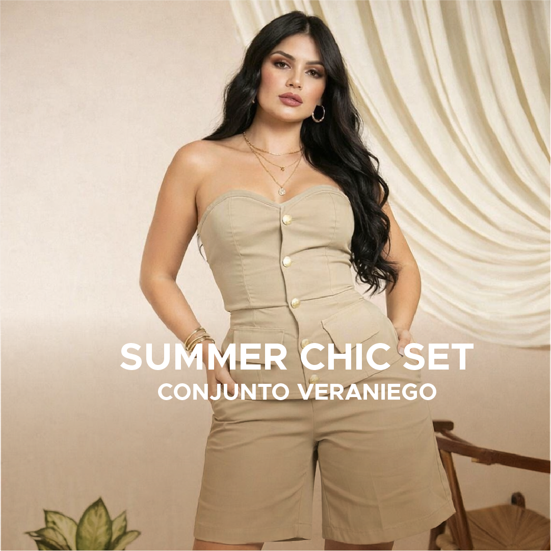 ☀️✨ SUMMER CHIC SET 🌴CONJUNTO VERANIEGO CON ESTILO ☀️✨