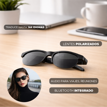 😎✨ GAFAS POLARIZADAS CON BLUETOOTH 🚀🎧BLUETOOTH + TRADUCTOR 🌍✨