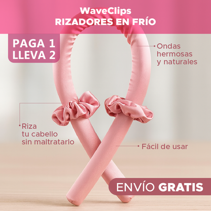 🌸 WaveClips™ – Paga 1 y lleva 2 Rizadores en frío 🌸