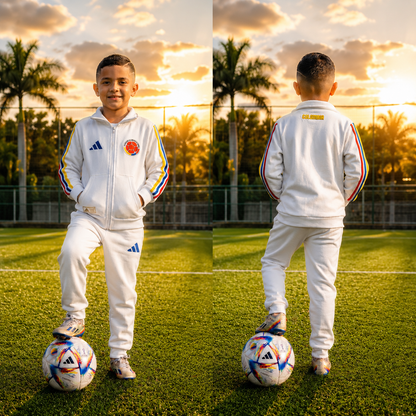 SUDADERA CAMPEONES KIDS 🇨🇴⚽ ¡LA SUDADERA OFICIAL DE LOS PEQUEÑOS HINCHAS! ⚽🇨🇴