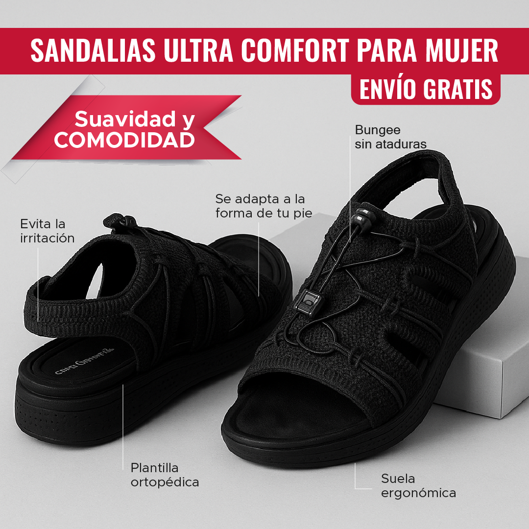 👡 SANDALIAS ULTRA COMFORT – TU COMODIDAD CON ESTILO ✨