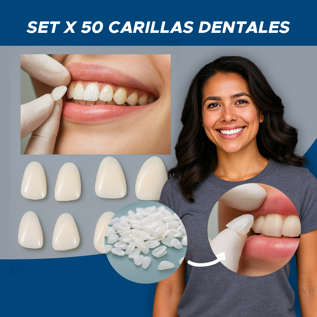 ✨🦷 SET X 50 CARILLAS DENTALES ⭐😁
