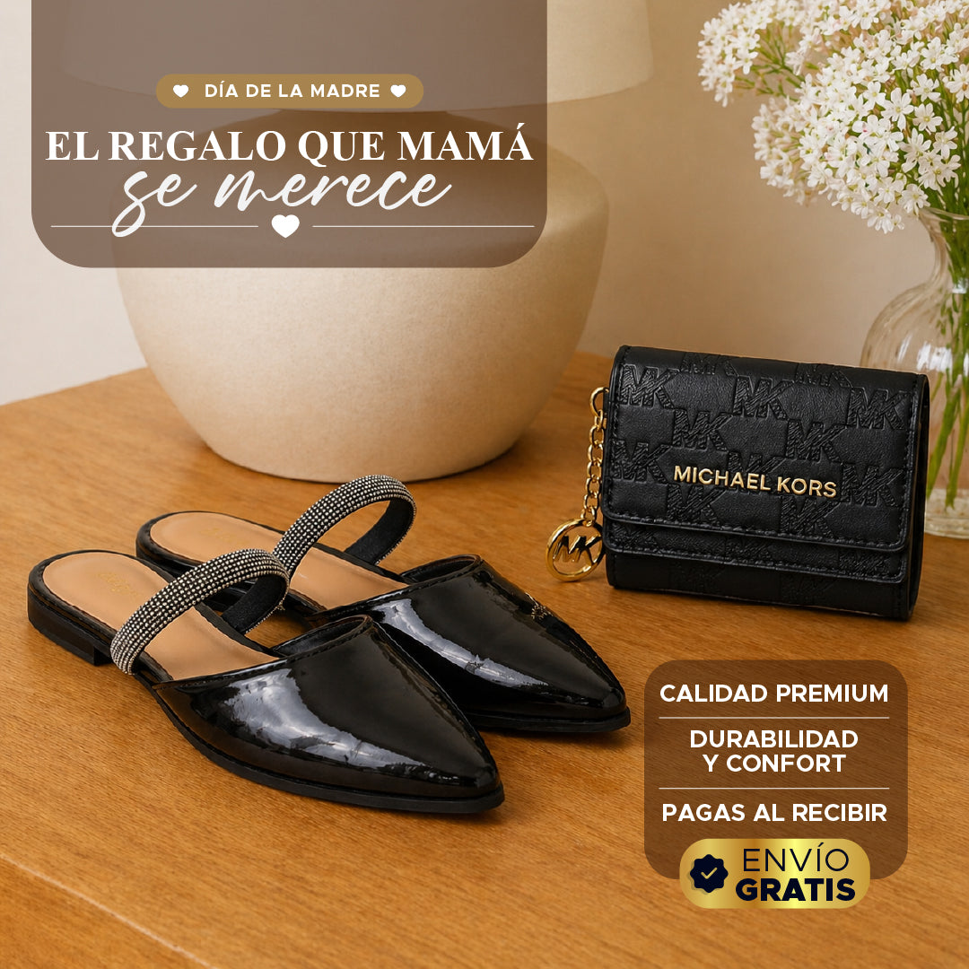 💎 Elegance Duo Set 🌟 Duo Perfecto: Billetera + Sandalias 👠