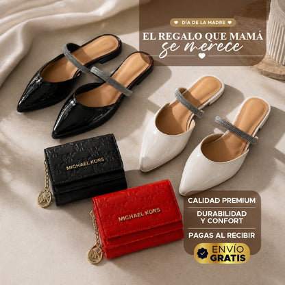 💎 Elegance Duo Set 🌟 Duo Perfecto: Billetera + Sandalias 👠
