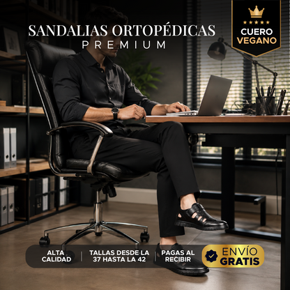 🩴✨ SANDALIAS ORTOPÉDICAS PREMIUM DE CUERO VEGANO✨🩴