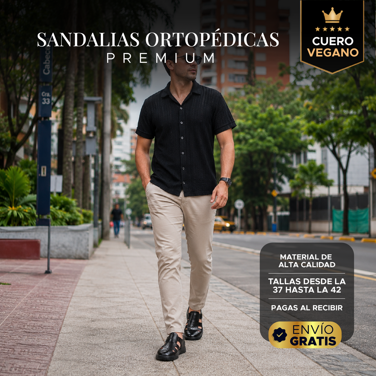 🩴✨ SANDALIAS ORTOPÉDICAS PREMIUM DE CUERO VEGANO✨🩴