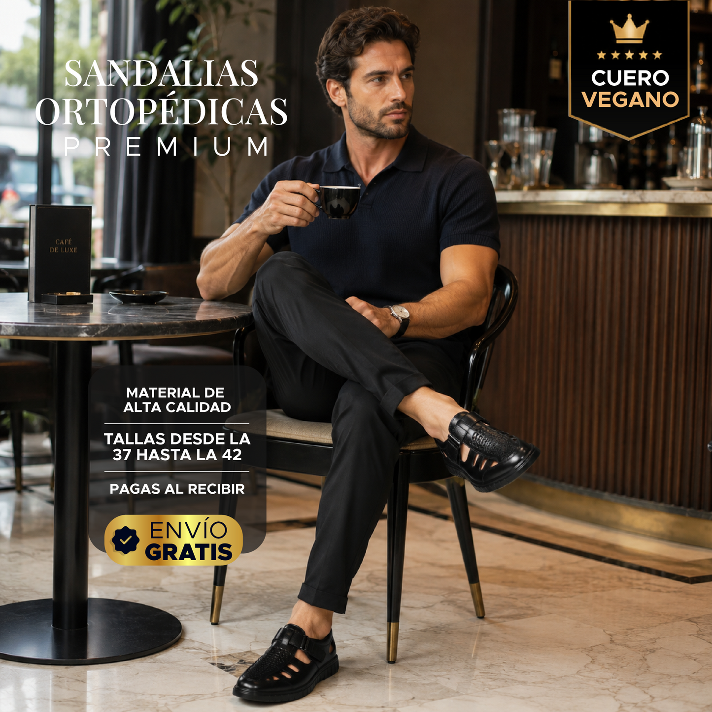 🩴✨ SANDALIAS ORTOPÉDICAS PREMIUM DE CUERO VEGANO✨🩴
