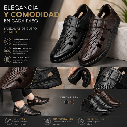 🩴✨ SANDALIAS ORTOPÉDICAS PREMIUM DE CUERO VEGANO✨🩴